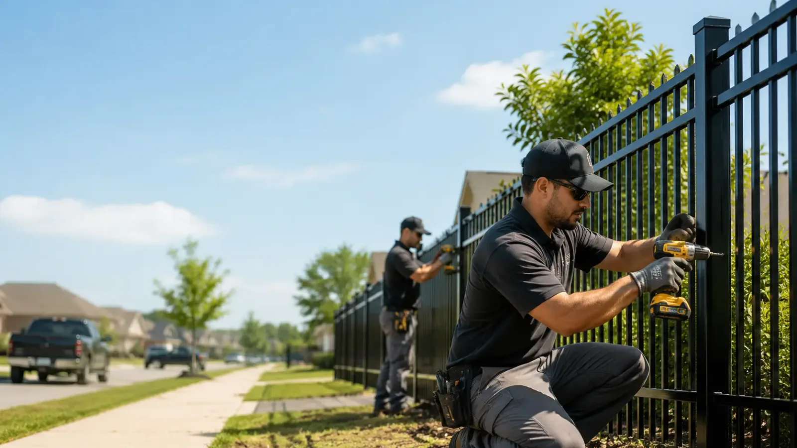 Metal Fence Installation in Washingtonville, OH